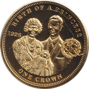 2012 CROWN BIRTH OF A PRINCESS - WORLD COINS - Cambridgeshire Coins