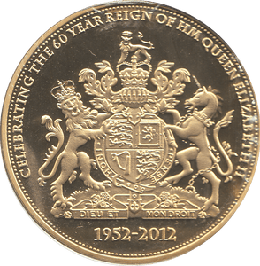 2012 DIAMOND JUBILEE COMMEMORATIVE - WORLD COINS - Cambridgeshire Coins