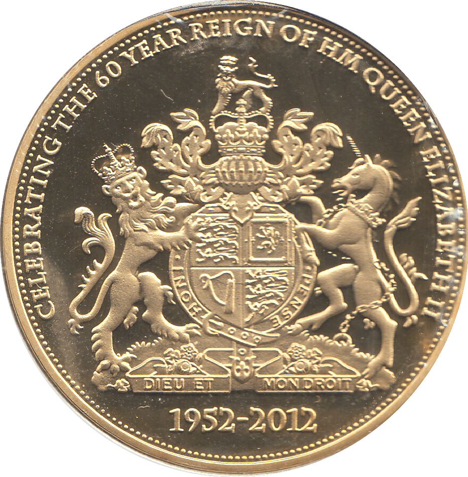 2012 DIAMOND JUBILEE COMMEMORATIVE - WORLD COINS - Cambridgeshire Coins