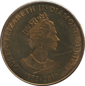 2012 DIAMOND JUBILEE MEDALLION - MEDALS & MEDALLIONS - Cambridgeshire Coins