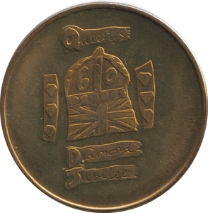 2012 DIAMOND JUBILEE MEDALLION - MEDALS & MEDALLIONS - Cambridgeshire Coins