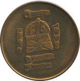 2012 DIAMOND JUBILEE MEDALLION - MEDALS & MEDALLIONS - Cambridgeshire Coins