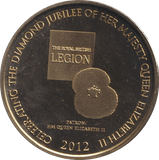 2012 DIAMOND JUBILEE MEDAL - WORLD COINS - Cambridgeshire Coins