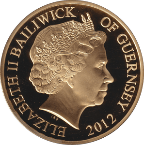 2012 FIFTY PENCE DIAMOND JUBILEE GUERNSEY - WORLD COINS - Cambridgeshire Coins