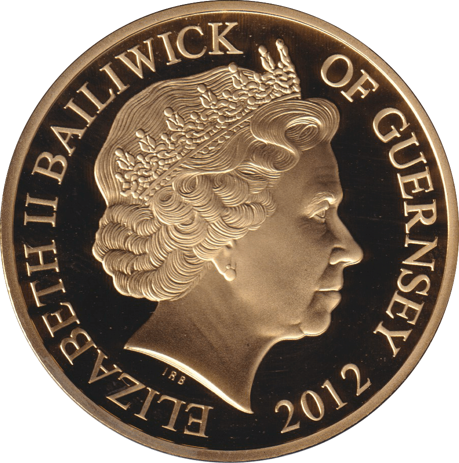 2012 FIFTY PENCE DIAMOND JUBILEE GUERNSEY - WORLD COINS - Cambridgeshire Coins