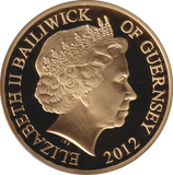 2012 FIFTY PENCE DIAMOND JUBILEE GUERNSEY - WORLD COINS - Cambridgeshire Coins