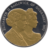 2012 FIVE POUNDS BAILIWICK OF JERSEY ( PROOF ) - WORLD COINS - Cambridgeshire Coins