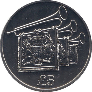 2012 FIVE POUNDS BAILIWICK OF JERSEY - WORLD COINS - Cambridgeshire Coins
