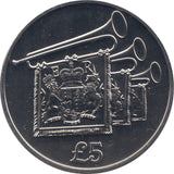 2012 FIVE POUNDS BAILIWICK OF JERSEY - WORLD COINS - Cambridgeshire Coins