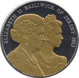 2012 FIVE POUNDS BAILIWICK OF JERSEY - WORLD COINS - Cambridgeshire Coins