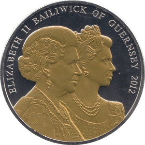 2012 FIVE POUNDS BAILIWICK OF JERSEY - WORLD COINS - Cambridgeshire Coins