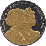 2012 FIVE POUNDS GUERNSEY F382 - WORLD COINS - Cambridgeshire Coins