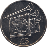 2012 FIVE POUNDS JERSEY F423 - WORLD COINS - Cambridgeshire Coins