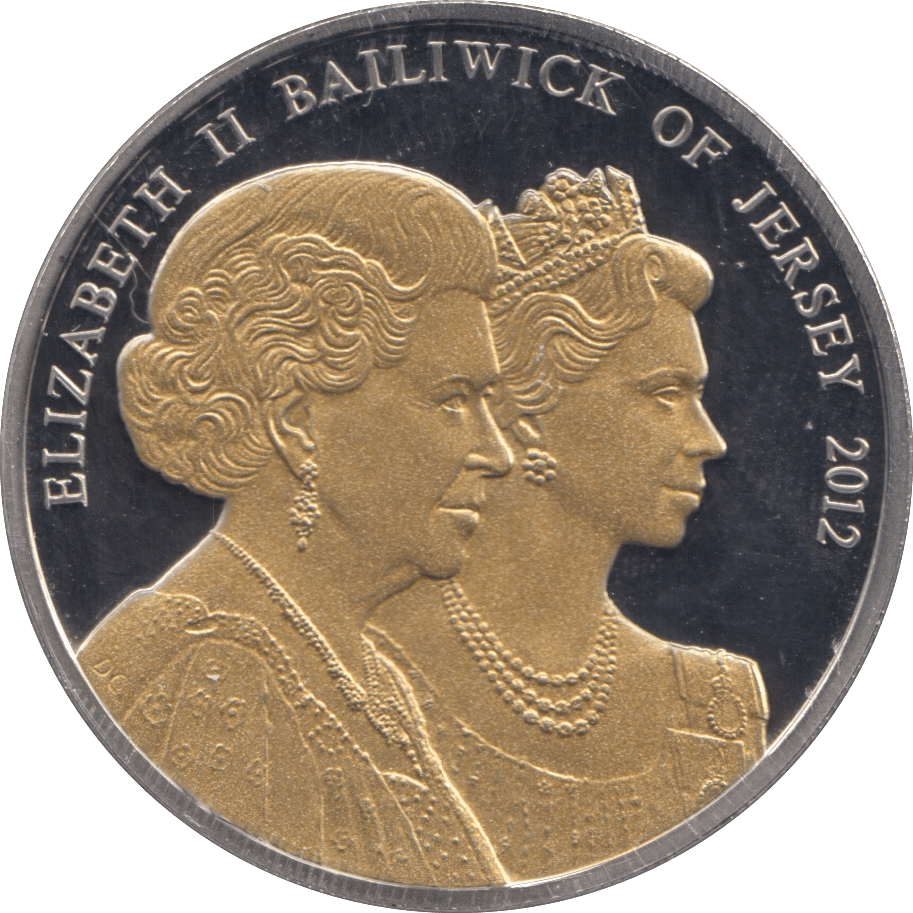 2012 FIVE POUNDS JERSEY F423 - WORLD COINS - Cambridgeshire Coins