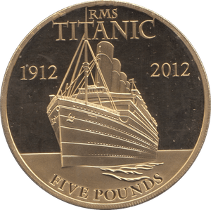 2012 FIVE POUNDS JERSEY - WORLD COINS - Cambridgeshire Coins