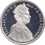 2012 FIVE POUNDS SILVER PROOF QUEEN - SILVER WORLD COINS - Cambridgeshire Coins