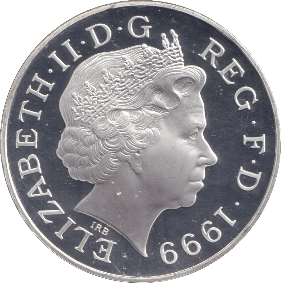2012 FIVE POUNDS SILVER PROOF UK - SILVER WORLD COINS - Cambridgeshire Coins