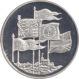 2012 FIVE POUNDS SILVER PROOF UK - SILVER WORLD COINS - Cambridgeshire Coins