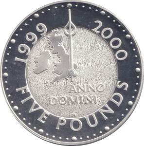 2012 FIVE POUNDS SILVER PROOF UK - SILVER WORLD COINS - Cambridgeshire Coins