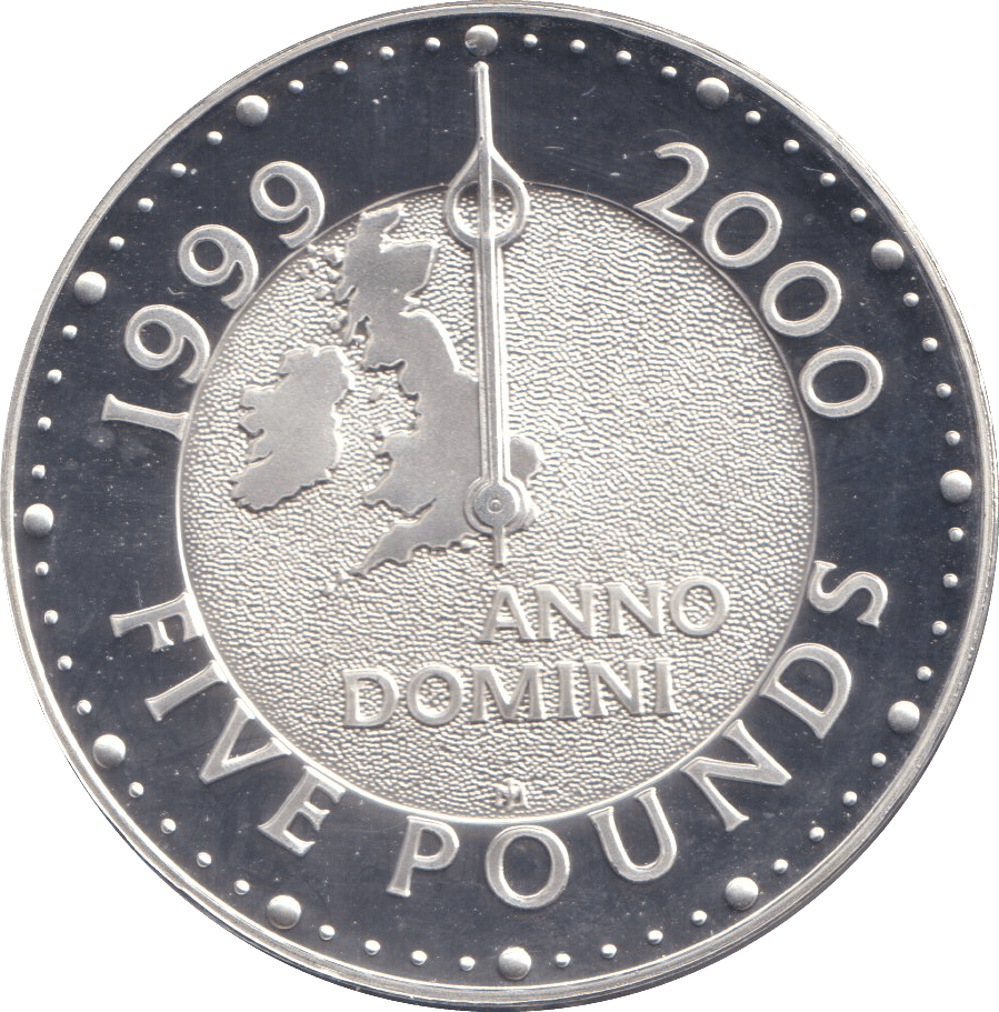 2012 FIVE POUNDS SILVER PROOF UK - SILVER WORLD COINS - Cambridgeshire Coins