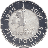2012 FIVE POUNDS SILVER PROOF UK - SILVER WORLD COINS - Cambridgeshire Coins