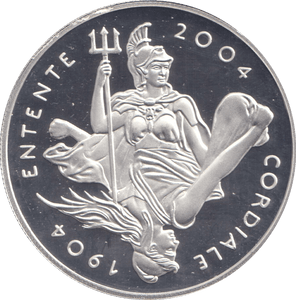 2012 FIVE POUNDS SILVER PROOF UK - SILVER WORLD COINS - Cambridgeshire Coins