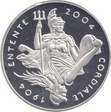 2012 FIVE POUNDS SILVER PROOF UK - SILVER WORLD COINS - Cambridgeshire Coins