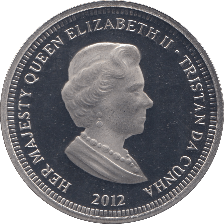 2012 FIVE POUNDS TRISTAN DA CUNHA - WORLD COINS - Cambridgeshire Coins