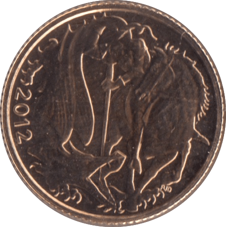 2012 GOLD HALF SOVEREIGN ( BU ) - Half Sovereign - Cambridgeshire Coins