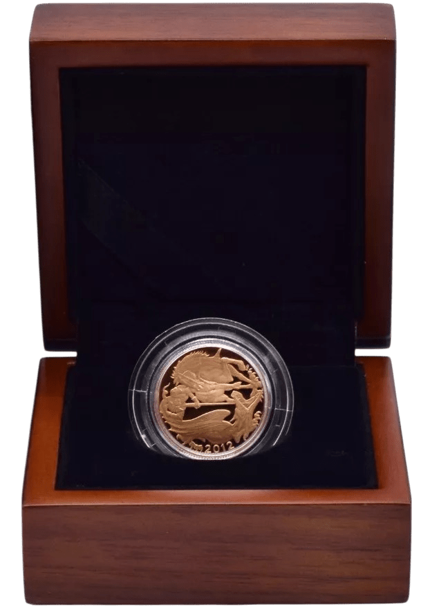 2012 GOLD PROOF SOVEREIGN BOXED - GOLD PROOF SOVEREIGNS - Cambridgeshire Coins