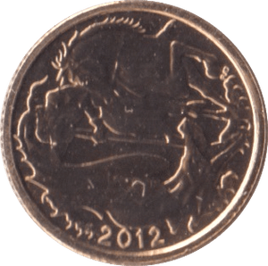2012 GOLD QUARTER SOVEREIGN ( BU ) - QUARTER SOVEREIGN - Cambridgeshire Coins