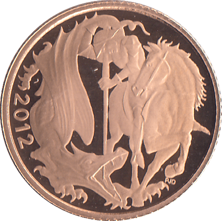 2012 HALF SOVEREIGN ( PROOF ) - HALF SOVEREIGN - Cambridgeshire Coins