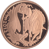 2012 HALF SOVEREIGN ( PROOF ) - HALF SOVEREIGN - Cambridgeshire Coins