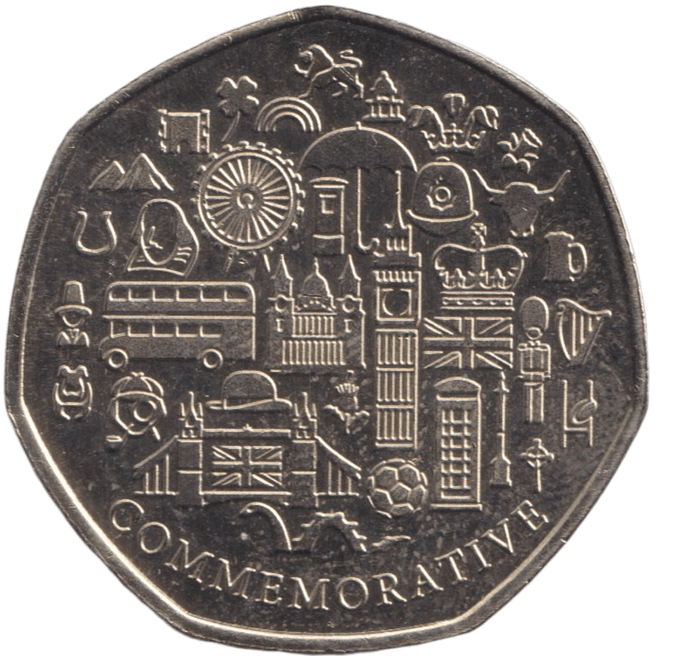 2012 HUMPTY DUMPTY 50P SHAPED COIN - 50P SHAPED COIN - Cambridgeshire Coins