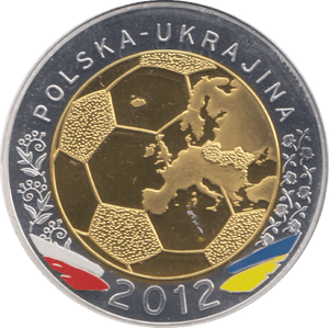2012 MEDALLION FOOTBALL 5 - MEDALS & MEDALLIONS - Cambridgeshire Coins