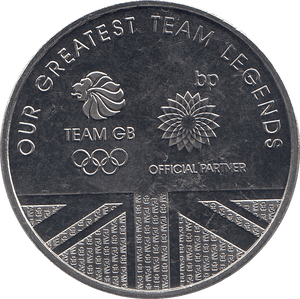 2012 MEDALLION OLYMPIC LEGENDS GB BEN AINSLIE - WORLD COINS - Cambridgeshire Coins
