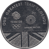 2012 MEDALLION OLYMPIC LEGENDS GB BEN AINSLIE - WORLD COINS - Cambridgeshire Coins