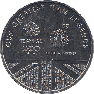 2012 MEDALLION OLYMPIC LEGENDS GB DALEY THOMPSON - WORLD COINS - Cambridgeshire Coins