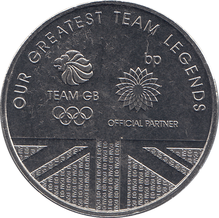 2012 MEDALLION OLYMPIC LEGENDS GB DALEY THOMPSON - WORLD COINS - Cambridgeshire Coins