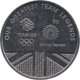 2012 MEDALLION OLYMPIC LEGENDS GB DALEY THOMPSON - WORLD COINS - Cambridgeshire Coins