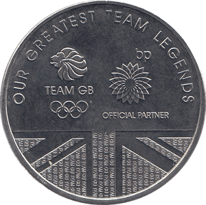 2012 MEDALLION OLYMPIC LEGENDS GB DENISE LEWIS - WORLD COINS - Cambridgeshire Coins