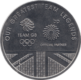 2012 MEDALLION OLYMPIC LEGENDS GB DENISE LEWIS - WORLD COINS - Cambridgeshire Coins