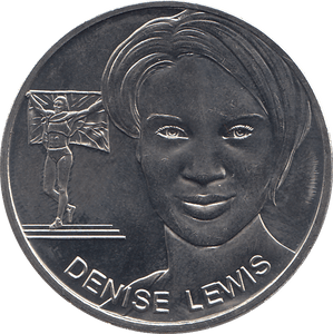2012 MEDALLION OLYMPIC LEGENDS GB DENISE LEWIS - WORLD COINS - Cambridgeshire Coins