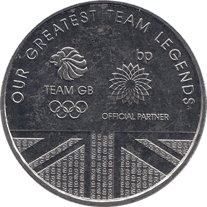 2012 MEDALLION OLYMPIC LEGENDS GB JAMES CRACKNELL - WORLD COINS - Cambridgeshire Coins