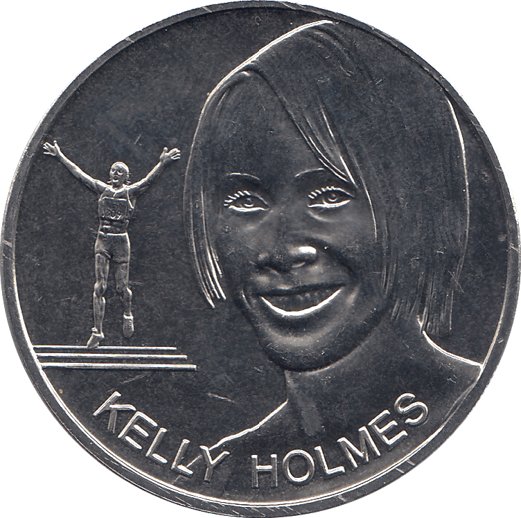 2012 MEDALLION OLYMPIC LEGENDS GB KELLY HOLMES - WORLD COINS - Cambridgeshire Coins