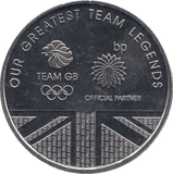 2012 MEDALLION OLYMPIC LEGENDS GB KELLY HOLMES - WORLD COINS - Cambridgeshire Coins