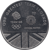 2012 MEDALLION OLYMPIC LEGENDS GB MATT PINSENT - WORLD COINS - Cambridgeshire Coins