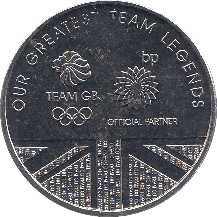2012 MEDALLION OLYMPIC LEGENDS GB SEBASTIAN COE - WORLD COINS - Cambridgeshire Coins