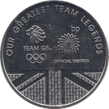 2012 MEDALLION OLYMPIC LEGENDS GB SEBASTIAN COE - WORLD COINS - Cambridgeshire Coins