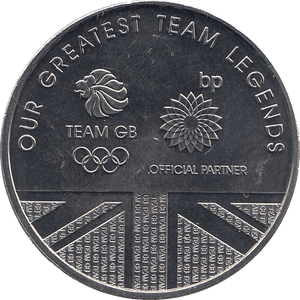 2012 MEDALLION OLYMPIC LEGENDS GB STEVE REDGRAVE - WORLD COINS - Cambridgeshire Coins
